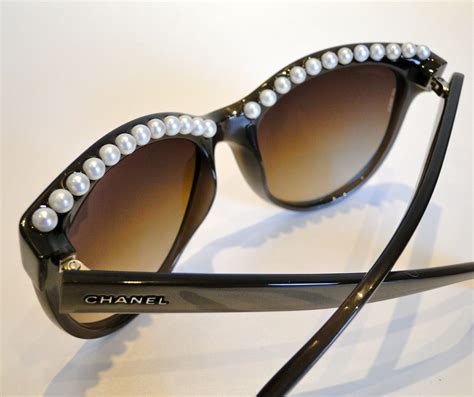 chanel pearl sunglasses 2016|chanel knockoff sunglasses with pearls.